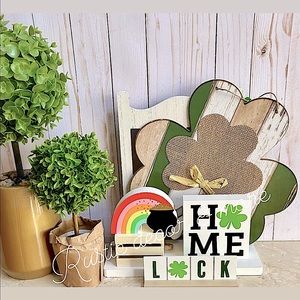 ☘️ St Patrick's Day Tier Tray Signs Set of 3